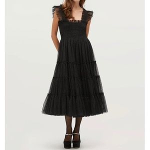 Black Tulle Hill House Nap Dress XS
